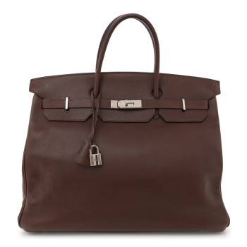 HERMES Evergrain Birkin 40 Havane