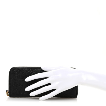 LOUIS VUITTON Empreinte Clemence Wallet Black