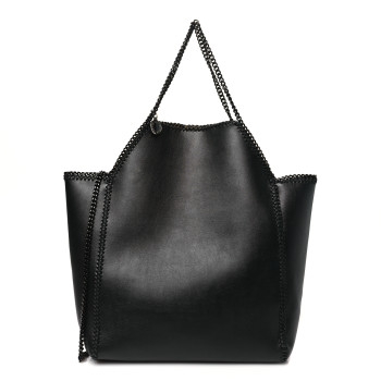 STELLA MCCARTNEY Alter Nappa Mini Falabella Reversible Tote Black