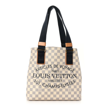 LOUIS VUITTON Damier Azur Beach Cabas PM