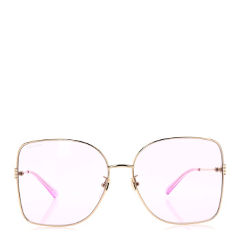 GUCCI Acetate Frame Sunglasses Purple