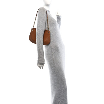SAINT LAURENT Smooth Calfskin Small Sienna Shoulder Bag Brick