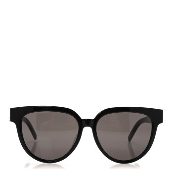 SAINT LAURENT Acetate Sunglasses SLM28 Black