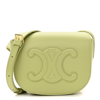 【botanical 】CELINE バッグ CELINE Smooth Calfskin Cuir Triomphe Folco Crossbody Bag