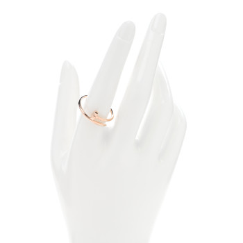 CARTIER 18K Pink Gold Small Juste Un Clou Ring 61 9.5