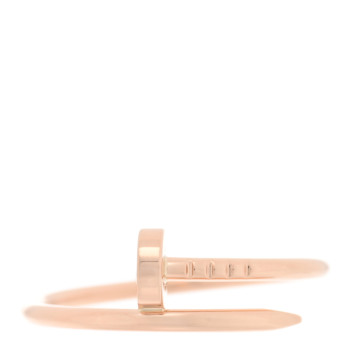 CARTIER 18K Pink Gold Small Juste Un Clou Ring 61 9.5