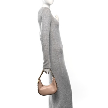 STELLA MCCARTNEY Eco Alter Nappa Mini Frayme Shoulder Bag Dusty Pink