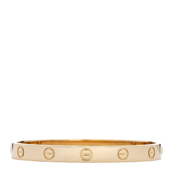 CARTIER 18K Yellow Gold Love Bracelet 16
