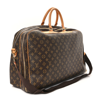 LOUIS VUITTON Monogram Alize 2 Compartment Luggage Travel Bag