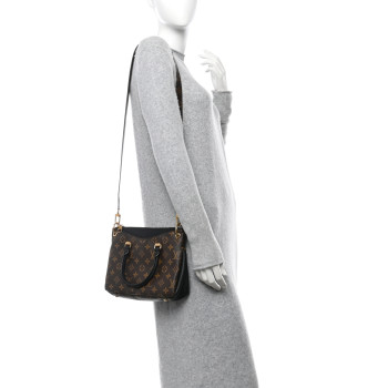 LOUIS VUITTON Monogram Pallas Full BB Black