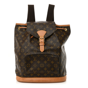 LOUIS VUITTON Monogram Montsouris GM Backpack