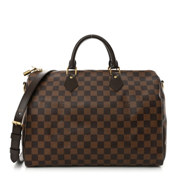LOUIS VUITTON Damier Ebene Speedy Bandouliere 35