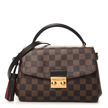 LOUIS VUITTON Damier Ebene Croisette