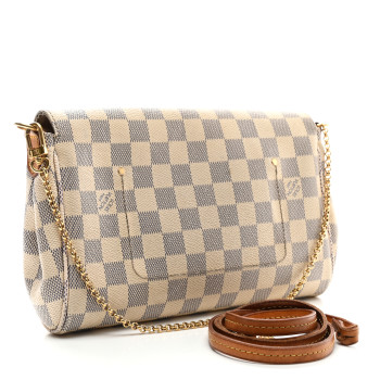 LOUIS VUITTON Damier Azur Favorite MM