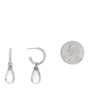 DAVID YURMAN Sterling Silver Moon Quartz Color Classics Bead Drop Earrings