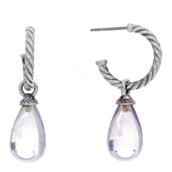 DAVID YURMAN Sterling Silver Moon Quartz Color Classics Bead Drop Earrings