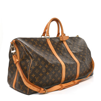 LOUIS VUITTON Monogram Keepall Bandouliere 55