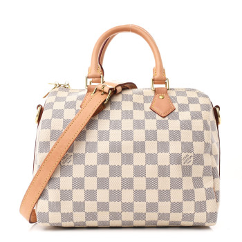 LOUIS VUITTON Damier Azur Speedy Bandouliere 25