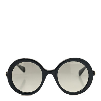 GUCCI Acetate Round GG Sunglasses GG0367S Black