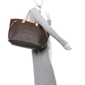 LOUIS VUITTON Monogram Neo Neverfull GM Fuchsia