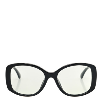 CHANEL Acetate Eyeglasses 3476-S-A Black