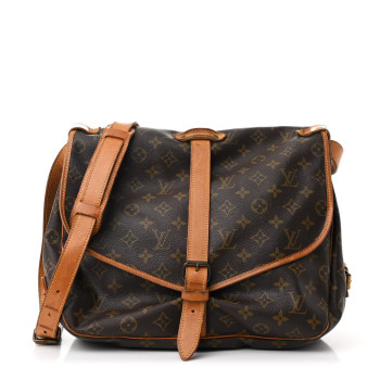 LOUIS VUITTON Monogram Saumur 35