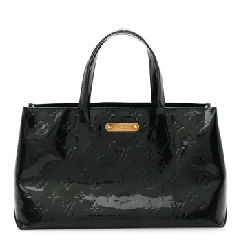 LOUIS VUITTON Vernis Wilshire PM  Blue Nuit