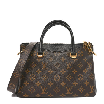 LOUIS VUITTON Monogram Pallas Full BB Black