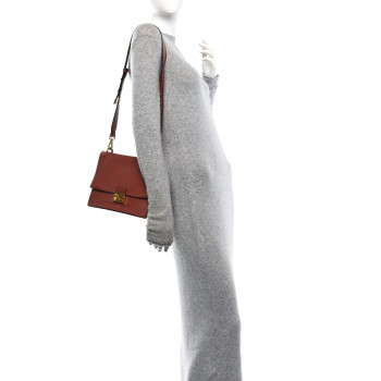 FENDI Vitello Grace Matte F is Fendi Kan U Shoulder Bag Rust