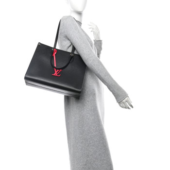 LOUIS VUITTON Epi Onthego MM Black