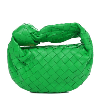 BOTTEGA VENETA Nappa Intrecciato Mini Jodie Parakeet