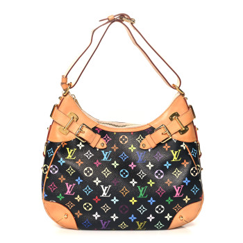 LOUIS VUITTON Monogram Multicolor Greta Black