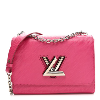 LOUIS VUITTON Epi Twist Shoulder Bag MM Hot Pink