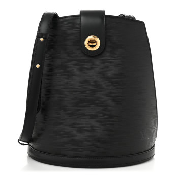 LOUIS VUITTON Epi Cluny Black