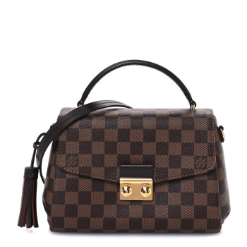 LOUIS VUITTON Damier Ebene Croisette