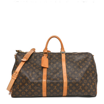 LOUIS VUITTON Monogram Keepall Bandouliere 55