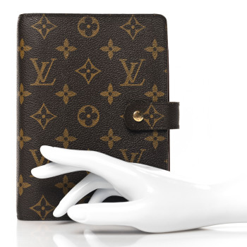 LOUIS VUITTON Monogram Medium Ring Agenda Cover