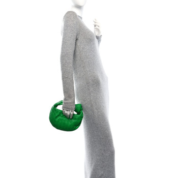 BOTTEGA VENETA Nappa Intrecciato Mini Jodie Parakeet