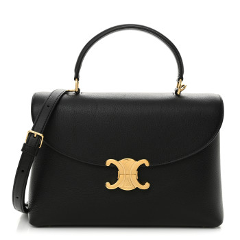CELINE Supple Calfskin Medium Nino Black