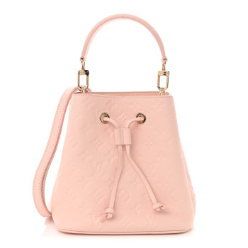 LOUIS VUITTON Empreinte Monogram Neonoe BB Opal Pink