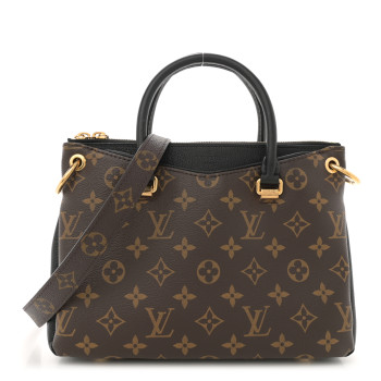LOUIS VUITTON Monogram Pallas Full BB Black