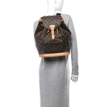 LOUIS VUITTON Monogram Montsouris GM Backpack