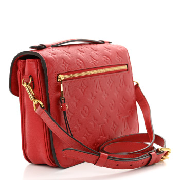 LOUIS VUITTON Empreinte Pochette Metis Cherry