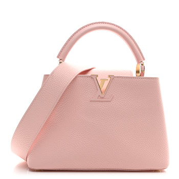 LOUIS VUITTON Taurillon Capucines BB Rose Jasmin