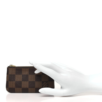 LOUIS VUITTON Damier Ebene Key Pouch