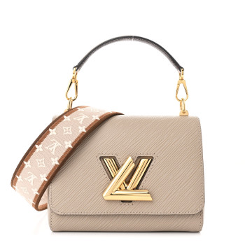 LOUIS VUITTON Epi Twist Top Handle Shoulder Bag PM Griege