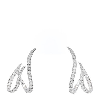 MESSIKA 18K White Gold Diamond Gatsby Daisy Earrings