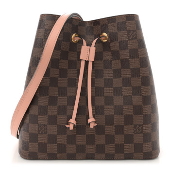 LOUIS VUITTON Damier Ebene Neonoe MM Venus Pink