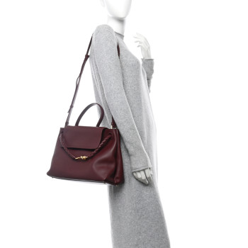 BOTTEGA VENETA Silky Calfskin Medium Ciao Ciao Barolo