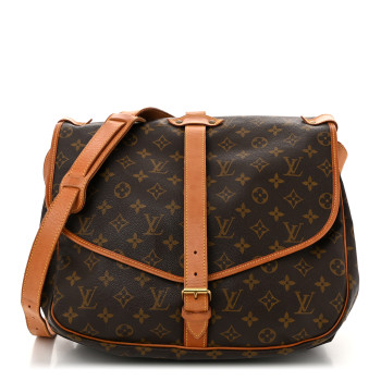 LOUIS VUITTON Monogram Saumur 35